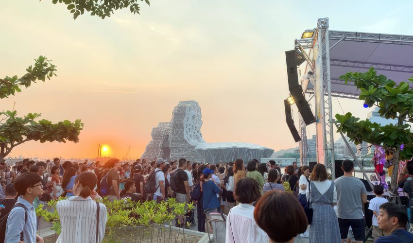 EDDEA culmina, tras más de una década, el Pop Music Center de Kaohsiung, convertido en icono del litoral taiwanés